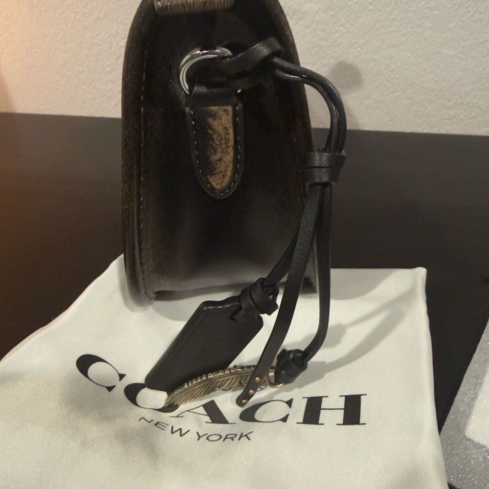 Coach Waverly Crossbody Bag in Loved Leather - Picture 4 of 9